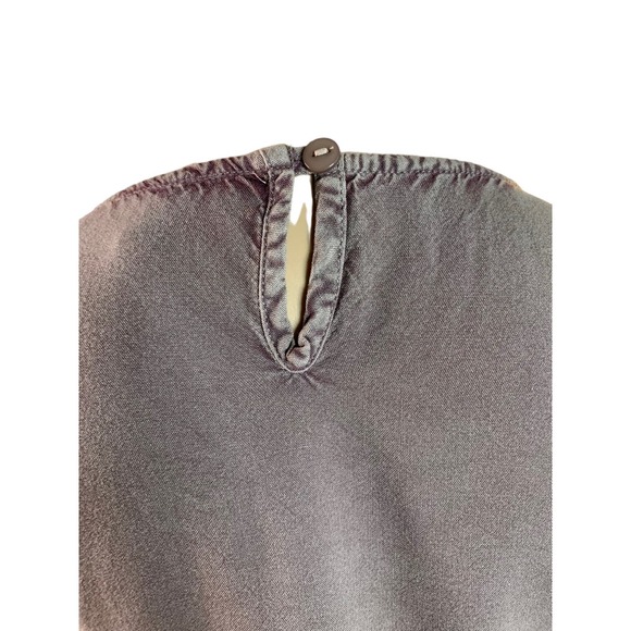 Solitaire Anthropologie Top Womens Sz Small 100% Rayon Lightweight Short Sleeves - Picture 6 of 12